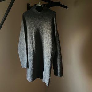 Gray Zara Sweater Dress